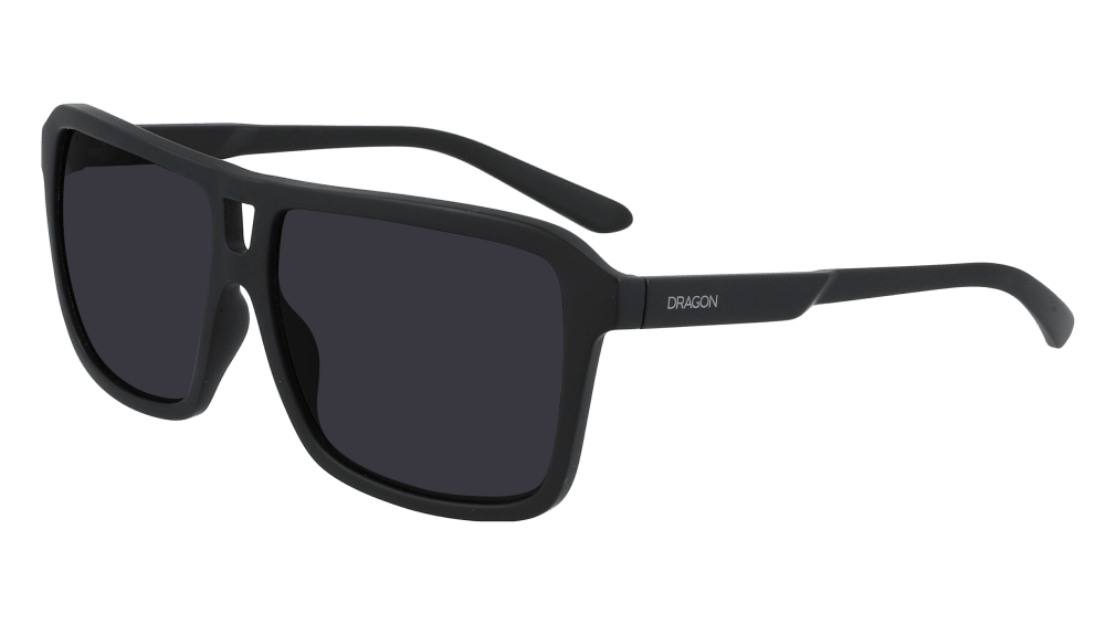 Sunglasses Dragon Dr The Jam Upcycled Ll 002 Matte Black Ll Smoke