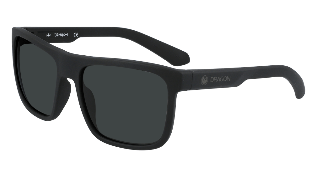 Sunglasses Dragon Dr Davis Ll 002 Matte Black Ll Smoke